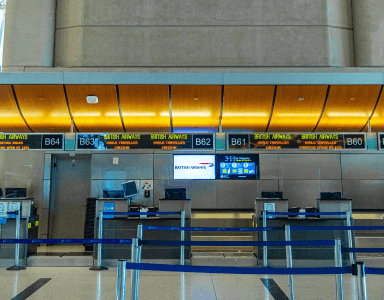 Facturación en el aeropuerto